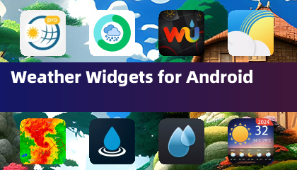 Android အတွက်ရာသီဥတုဝစ်ဂျက်များ