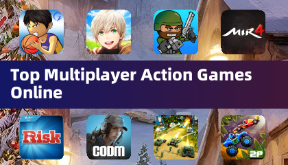 Mejores juegos de acción multijugador en línea