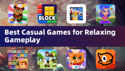 Beste Casual-Spiele für entspanntes Gameplay
