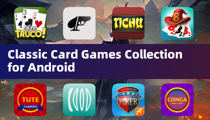 Collection de Jeux de Cartes Classiques pour Android