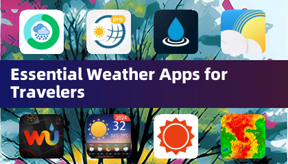 Applications Météo Essentielles pour les Voyageurs