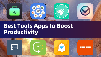 Meilleures applications d'outils pour booster la productivité