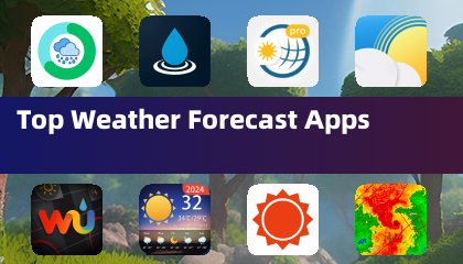 Top Weather Forecast Apps