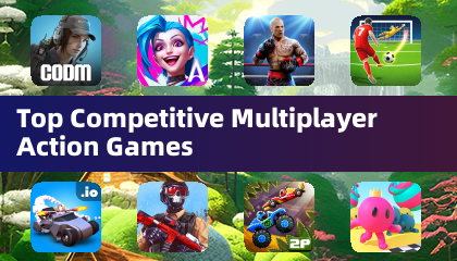 최고의 경쟁력 있는 멀티플레이어 액션 게임