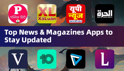 Top News & Magazines Apps to Stay Updated