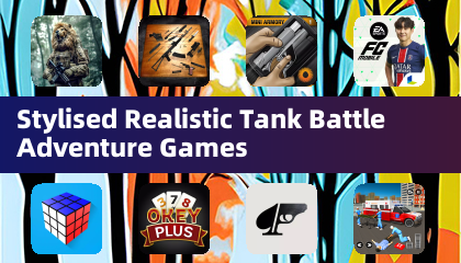 Stylised Realistic Tank Battle Adventure Games
