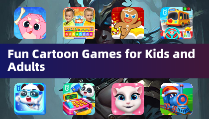 Jeux de dessins animés amusants pour enfants et adultes