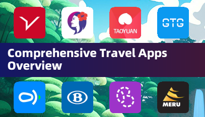 Aperçu complet des applications de voyage