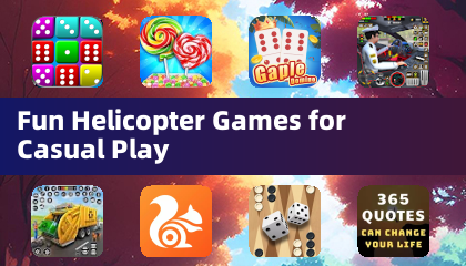 Fun Helicopter Games for Casual Play