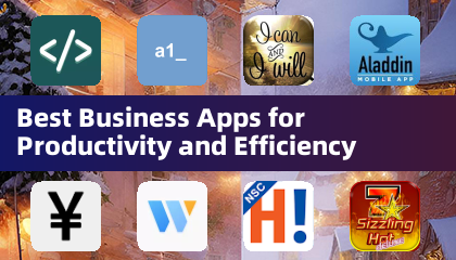 Las mejores aplicaciones empresariales para productividad y eficiencia