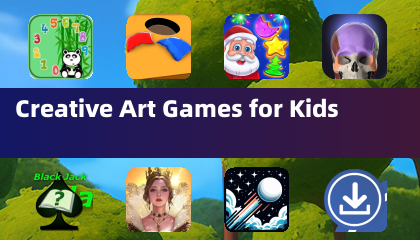 Kreative Kunstspiele für Kinder