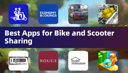 Mejores aplicaciones para el compartimiento de bicicletas y scooters