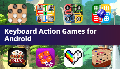 Android用キーボードアクションゲーム
