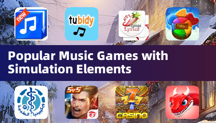 Juegos de música populares con elementos de simulación
