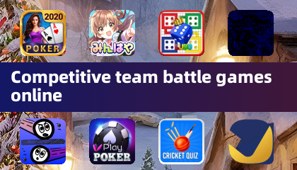Competitive team battle games online
