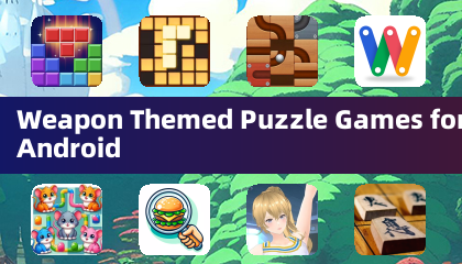 Juegos de puzle con temática de armas para Android