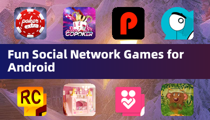 Fun Social Network Games for Android
