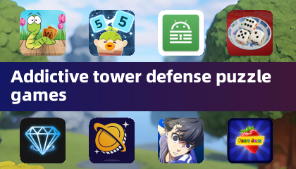 Addictive tower defense puzzle games